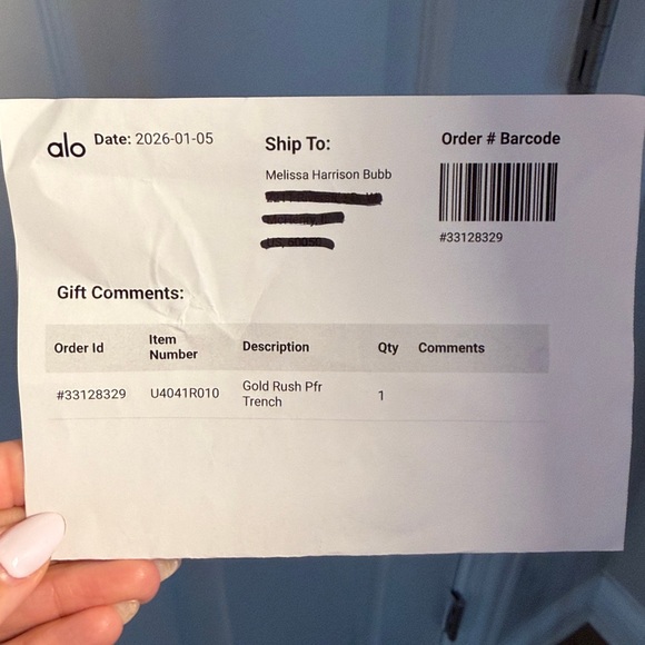 NWT Women's Alo Gold Rush Trench Black Puffer Coat - Picture 14 of 14